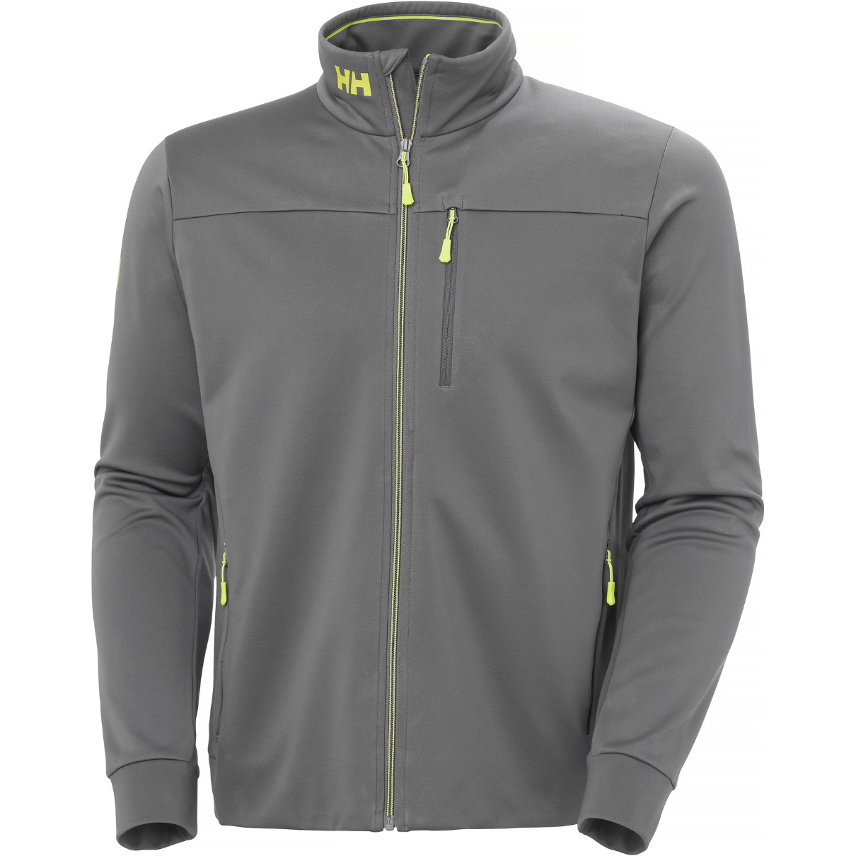 2026 Helly Hansen Mens Crew Fleece Jacket 34599 - Thunder Grey